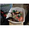Image 2 : Lot of pet items, weight belt and bottles