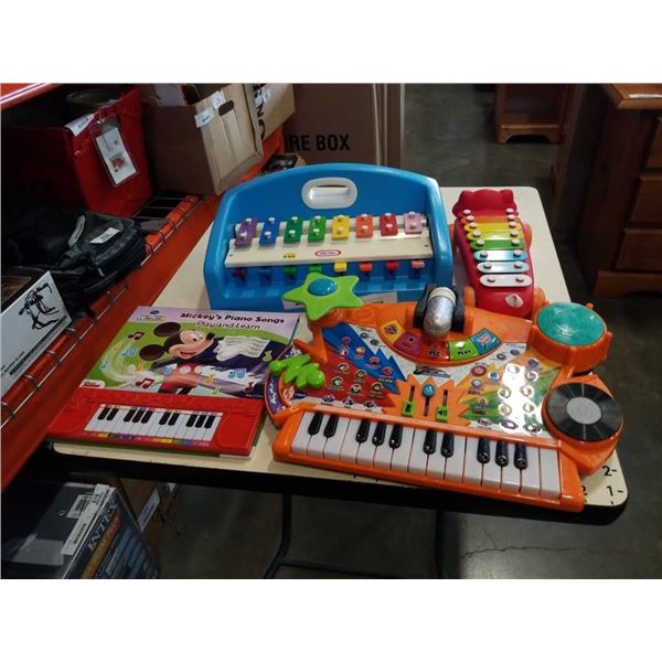 KIDS XYLOPHONES AND KEYBOARD