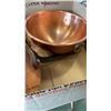 Image 3 : Box of french copper pot , ice bucket, bowl and more