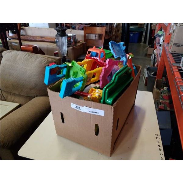 BOX OF KIDS TOYS