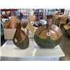 Image 2 : 4 WOOD VASES