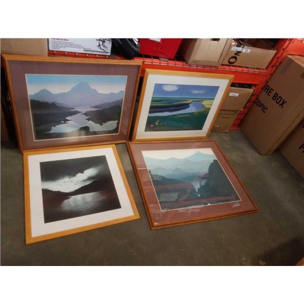 LARGE BOX OF PRINTS AND ARTWORK