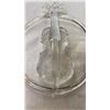 Image 3 : GLASS VIOLIN ART AND ART GLASS BASKET