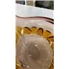 Image 19 : 4 PIECES OF ART GLASS - 2 SIGNED AND TEALIGHT HOLDER