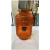 Image 2 : 4 PIECES OF ART GLASS - 2 SIGNED AND TEALIGHT HOLDER