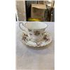 Image 15 : 5 CHINA CUPS AND SAUCERS - WINDSOR, ROYAL STANDARD AND OTHER