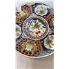Image 3 : 4 CLOISONNE VASES AND EASTERN PLATE IMARI WARE