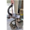 Image 10 : PETITE MAISON WOVEN BASKET, ART GLASS BOWL, AND 2 ELEPHANT FIGURES
