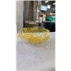 Image 19 : PETITE MAISON WOVEN BASKET, ART GLASS BOWL, AND 2 ELEPHANT FIGURES