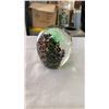 Image 4 : 2 UNIQUE ART GLASS VASES AND ART GLASS JELLYFISH PAPERWEIGHT
