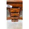 Image 9 : WOODEN JEWELLERY CASE W/ CONTENTS
