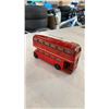 Image 17 : Vintage iron, flour sifter, oil can and corgi bus
