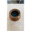 Image 2 : COPPER PAN, RHINO AND ELEPHANT PLATES AND VASE