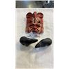 Image 1 : 2 CAST BOMA BEAR FIGURES AND MASK
