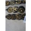 Image 2 : LOT OF BRASS HORSE MEDALLIONS