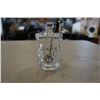 Image 2 : PINWHEEL CRYSTAL PLATE AND 2 SMALL CRYSTAL JARS