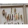 Image 8 : FLY BOX WITH APPROX 40 MINNOW PATTERN TROUT/STEELHEAD FLIES