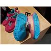Image 6 : Two as new pair of girls size 11 shoes and size 12 rubber boots