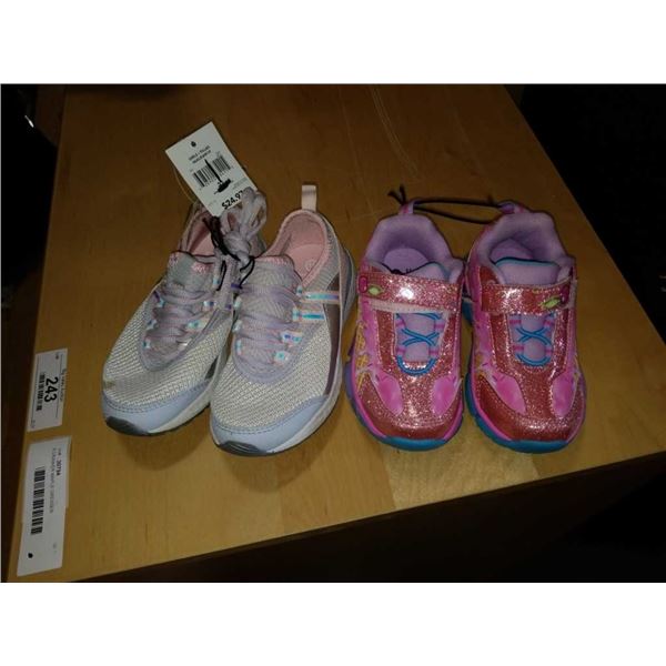 As New girls size 11 and size 8 shoes