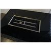 Image 4 : BRAND NEW RATTAN AND GLASS TOP FIRE TABLE RETAIL $1269, POWDER COATED ALUMINUM FRAME, 55,000 BTU, CS
