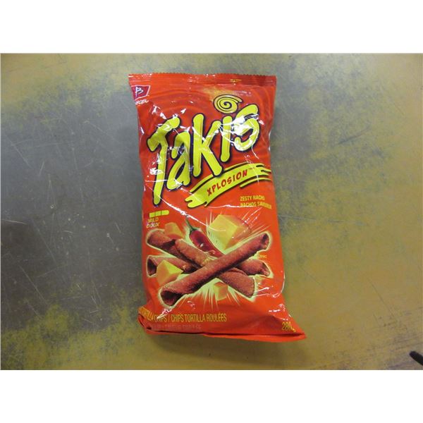 TAKIS EXPLOSION NACHO CHIPS (280 G) - PER BAG