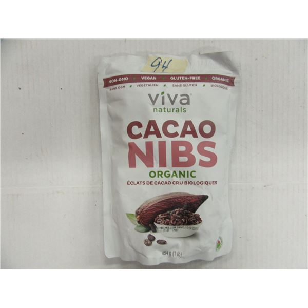 ORGANIC CACAO NIBS (454 G) - PER BAG