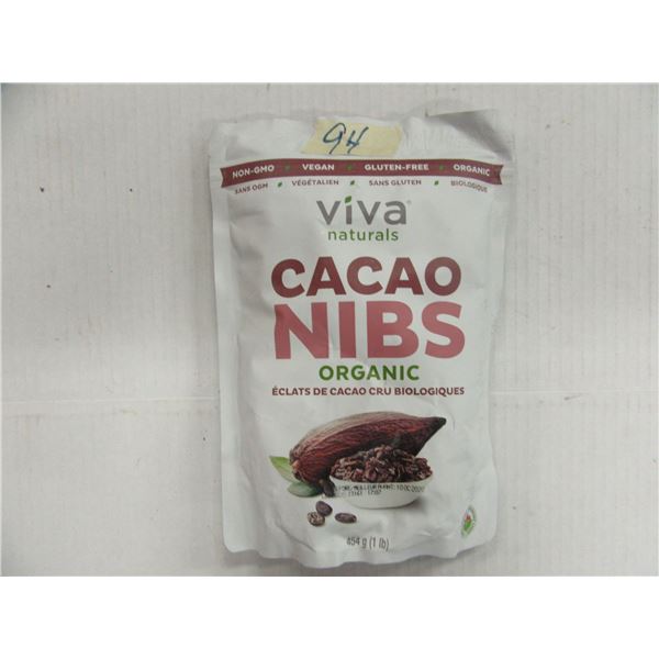 ORGANIC CACAO NIBS (454 G) - PER BAG
