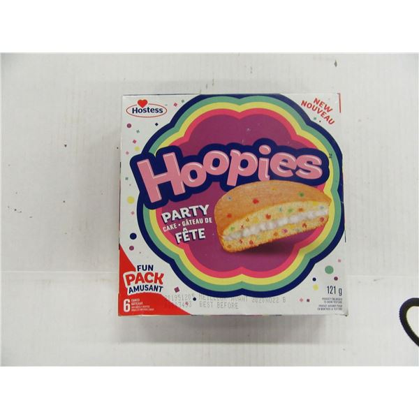 HOOPIES PARTY CAKES (6 CAKES) - PER BOX