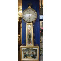 American Mahogany Banjo Wall Timepiece #1614226