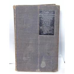 1903 "THE LAST OF THE MOHICANS" BOOK BY JAMES #1614231