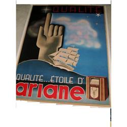 Qualite' E'toile D'Ariane Original c:1936 #1614307