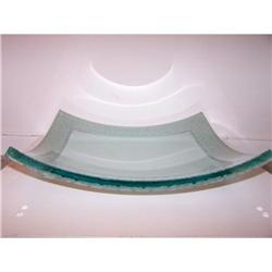 Signed Glass Decorative Plate-glass art #1614351