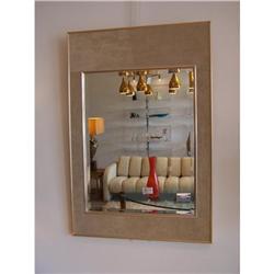 Lebarge Mirror with Suede Border #1614356