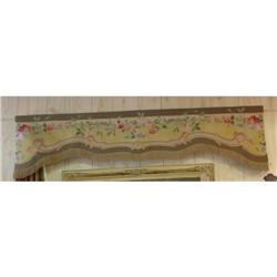 Fabulous French Tapestry Double Valance  #1614491