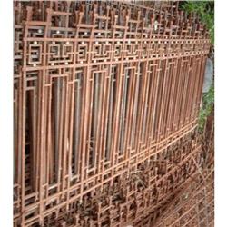 72 ft Rare Heavy  Gauge Wrought iron Fences #1614510