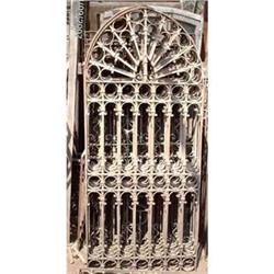 4 Arched Top Wrought Iron Garden Gates  #1614512