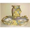Image 1 : Signed Amphora vase with applied roses #1614671