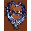 AMAZING ROBERT GLASS HUGE Necklace  ER Baroque #1614688