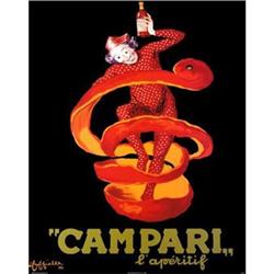 Campari poster by Cappiello,Later printing, 60s#1614850