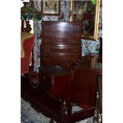 Antique Mahogany Bedroom Suite Claw #1614882