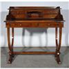 Image 1 : ANTIQUE LEATHER INLAID FRENCH VICTORIAN DESK #1614890