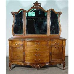 ANTIQUE BILTMORE MAJESTY DRESSER MIRROR CHEST #1614891