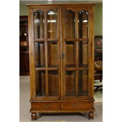 VICTORIAN LIBRARY LAWYERS BOOKCASE CABINET #1614913