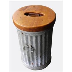 Industrial Trash Can - Pillar - Storage #1614950