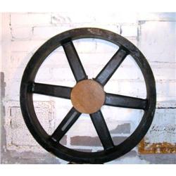 Industrial Factory Lg. Wheel Decoration #1614952