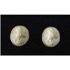 Pair of Antique Lava Earrings #1614975