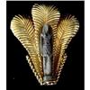 18K Gold Pin/ Horus "The Egyptian  Sun King" #1615072