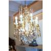 10L French chandelier bronze and crystal #1626286