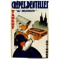 Crepes Dentelles Poster c: 1930 #1626504