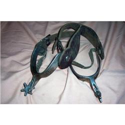 Vintage Cowboy Spurs Anchor Brand #1626526